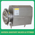 Sanitary square cover open impeller centrifugal pump